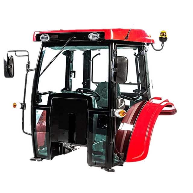 Safety Tempered Glass Tractor Cabin Assembly